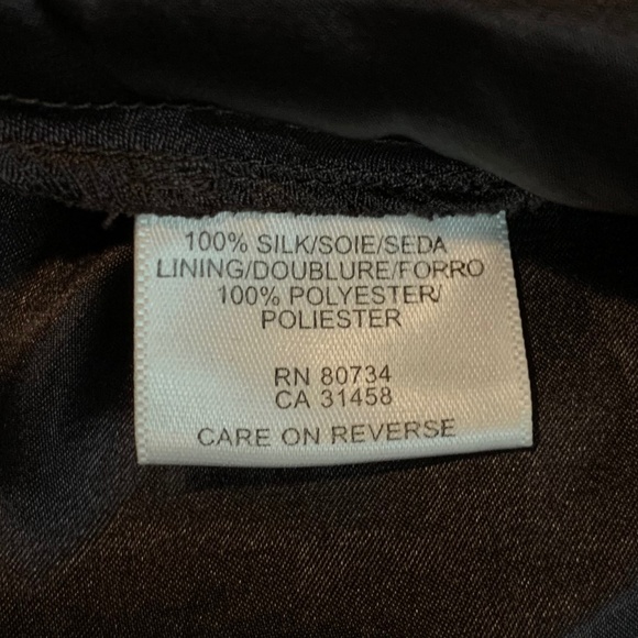 BCBGMaxAzria Brown Silk Dress - Picture 11 of 14